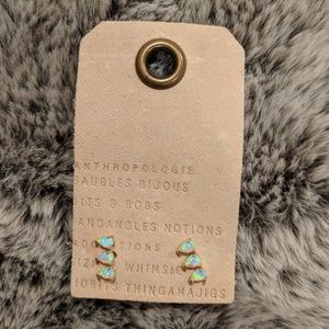 ANTHROPOLOGIE IRIDESCENT EARRINGS!